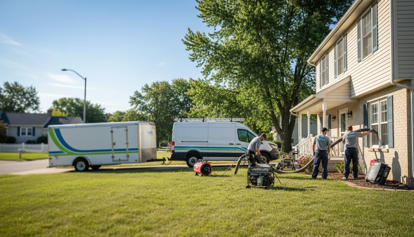 Flooded Basement Restoration And Cleanup With Repair in Beaver Creek, MN near me